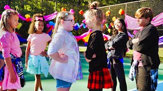 Dance Battle at School / Escape Room Challenge Story