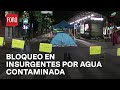 Vecinos de BJ cierran Insurgentes Sur por agua contaminada, CDMX - Las Noticias