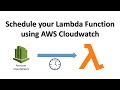 How to Schedule Lambda Function using Cloudwatch | AWS Lambda Tutorials