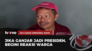 Tanggapan Salah Satu Warga Surabaya Tentang Ganjar Pranowo Sebagai Capres | AKIS tvOne