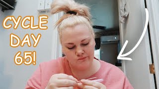 LIVE PREGNANCY TEST!! || IS THIS FINALLY IT?! || TTC Baby #2 with PCOS & INFERTILITY.