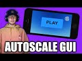 AUTOSCALE GUI TO FIT ALL DEVICES! 2021 - Roblox Studio in a minute