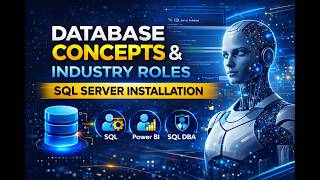 Database Concepts, Industry Roles & SQL Server Installation