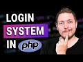 29 | Let's Create A Login System in PHP! | 2023 | Learn PHP Full Course for Beginners