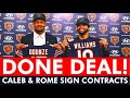 🚨BREAKING: Caleb Williams & Rome Odunze Sign Rookie Contracts With Chicago Bears | FULL DETAILS