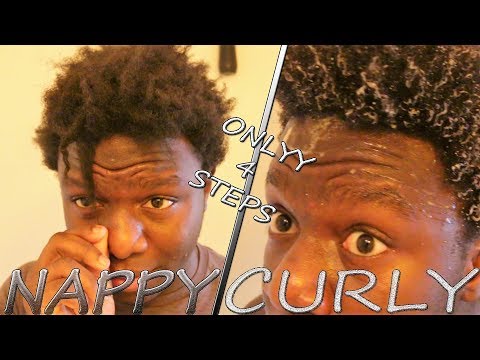 EASIEST WAY TO GO FROM NAPPY TO CURLY HAIR!! (EASY 4 STEP TUTORIAL) | IamAKA EASIEST WAY TO GO FROM NAPPY TO CURLY HAIR!! (EASY 4 STEP TUTORIAL) | IamAKA