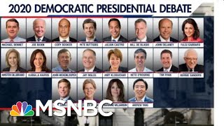 The DNC Announces Official Matchups For First 2020 Debates | The 11th Hour | MSNBC