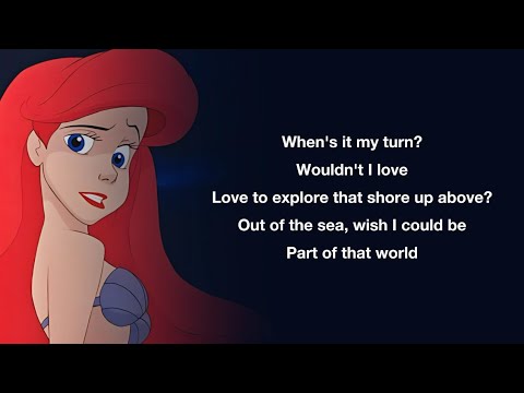 Jodi Benson – Part of Your World – Lyrics (The Little Mermaid)