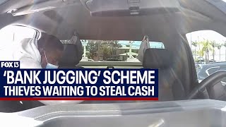 'Bank jugging' theft part of much larger scheme
