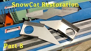 Frandee SnoShu Model E Snowcat Restoration Part 8