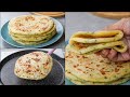 Aloo Butter Naan Recipe | Naan Bread With Potato | Delicious Nashta Recipe | Aloo Naan Bread Recipe