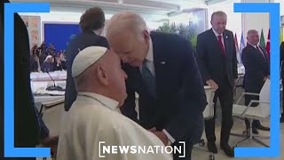 Biden’s ‘forehead embrace’ of Pope Francis nothing new: Expert | On Balance