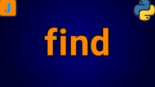 Python String find
