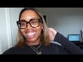 vlogmas feeling grateful thanksgiving christmas decor wfh setup new macbook nyla imani