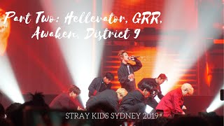 190224 - HELLEVATOR, GRR, AWAKEN, DISTRICT 9, MEMBER GREETINGS (STRAY KIDS // SYDNEY)