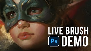 Drawing, Inking, and Painting with Photoshop Brushes