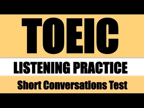 TOEIC Listening Practice Test 2 - YouTube