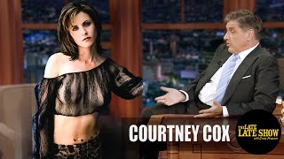 Late Late Show with Craig Ferguson - Courtney Cox, Louie Anderson