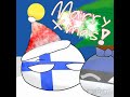 メリークリスマスイブ！！ ポーランドボール polandball countryballs art