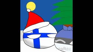 メリークリスマスイブ！！ #ポーランドボール #polandball #countryballs #art