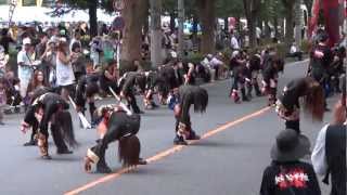 朝霞襲雷華撃団（サポート：襲雷舞踊団）神威／公園通南3rd／彩夏祭2012