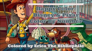 HAPPY COLOR APP | DISNEY \u0026 PIXAR | COLOR BY NUMBER