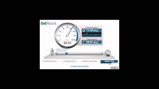 FibreOp 70/30 MB/s speedtest