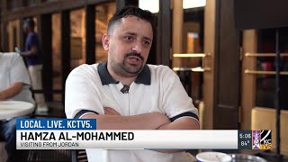 International visitor says he feels safe in Kansas City despite mass shooting on Troost
