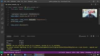 PASCO + Python: Reading Measurements from a Sensor