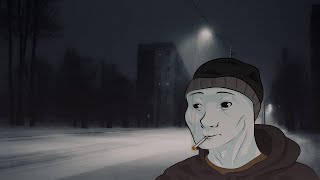 ❄️Кино - Пачка сигарет❄️(Slowed + Reverb) [Russian Doomer Music|Doomer music|DoomerWave]