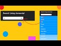 how to make search bar in html | search box in html css | Javascript Project | Box reflect in css