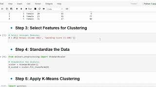 TechnoHacks EduTech | Task 5 - K Means clustering| Machine Learning Internship |