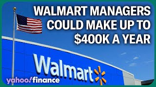Walmart managers could make up to $400,000 a year with new bonus incentive program
