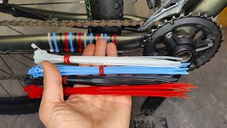 Top 10 zip tie bike hacks