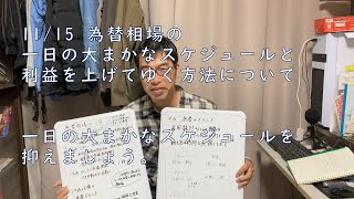 【FXトレード】為替相場の一日の大まかなタイムスケジュールと利益を上げる手法について【再編集タイムライン付き】