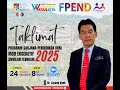 SIRI TAKLIMAT PROGRAM SARJANA PENDIDIKAN UKM MOD EKSEKUTIF AMBILAN 2025 BERSAMA DR LAYANG UGEK