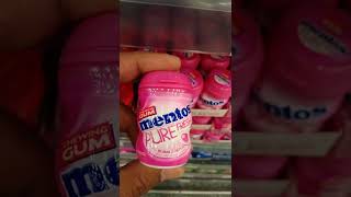 #new MENTOS PINK #shorts #gum #mentos #asmr #satisfyingvideo #pink #viral #trending #youtubeshorts