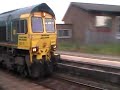 freightliner 66511 passing leyland on 4s14 25th may 2010