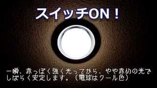 クイック点灯蛍光球がどれくらいクイックか試してみた