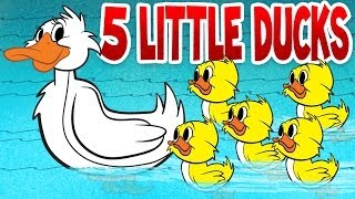 5 little ducks learning - video klip mp4 mp3