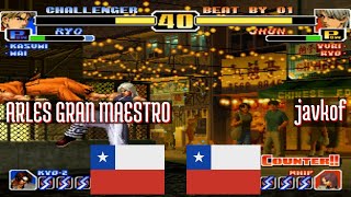 FT5 @kof99: ARLES GRAN MAESTRO (CL) vs javkof (CL) [King of Fighters 99 Fightcade] Jul 17