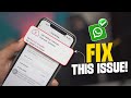 How to Fix WhatsApp Chat Backup Unknown Error | Solve Backup Failed Issue