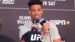 UFC Brooklyn: Greg Hardy addresses the illegal knee that got him disqualified