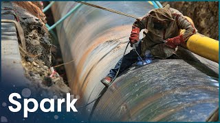 Constructing Mammoth Underwater Gas Pipeline | Building The Biggest | Spark