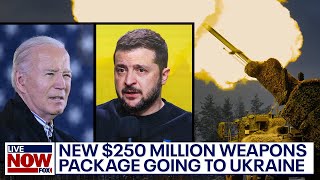 Russia-Ukraine war: U.S. announces $250 million weapons package | LiveNOW from FOX