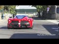 ferrari laferrari on the road sound