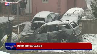 Istočno Sarajevo: Izgorio automobil u vlasništvu Aleksandra Sladoje, bivšeg odbornika DNS-a