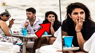 Priyanka in Trouble for Smoking with Mom & Nick Jonas I Latest Cinema News