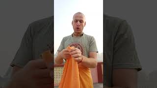 как надеть дхоти шараварами
