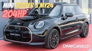 NEW Mini Cooper S MY24 in Midnight Black II - NEW MODEL - Drivercarsbcn